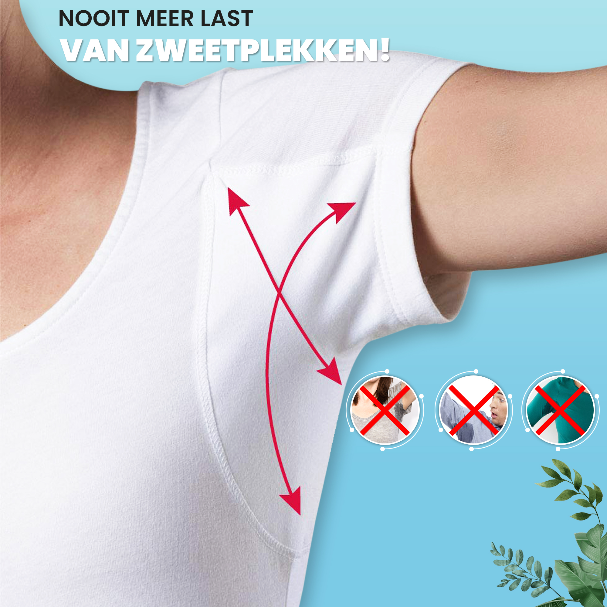 krexs-anti-zweet-shirt-v-hals-dames-wit-3